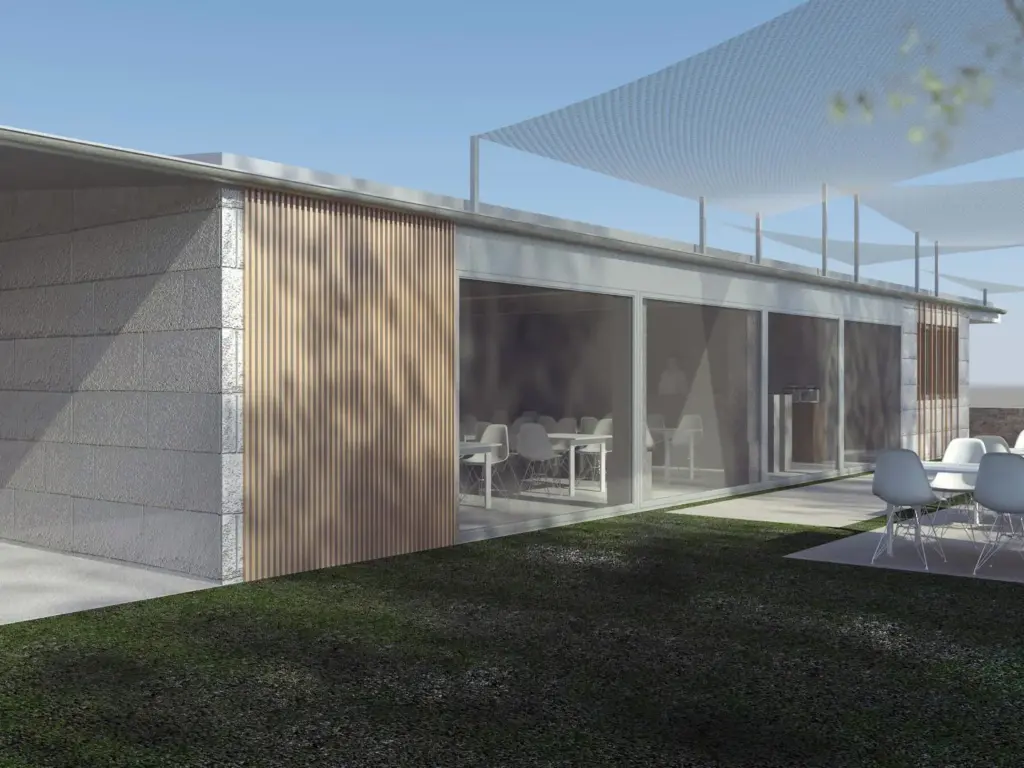 proyecto arquitectos restaurante ribeira