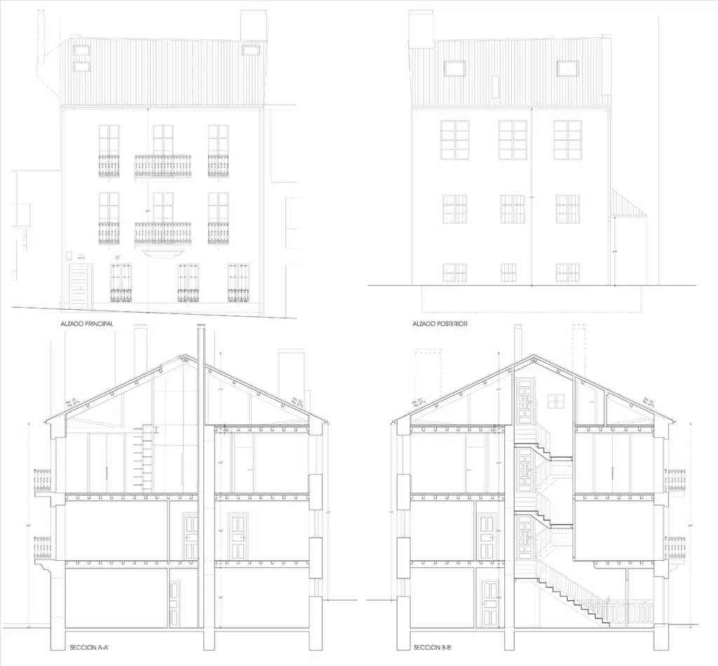 rehabilitacion santiago.alzado