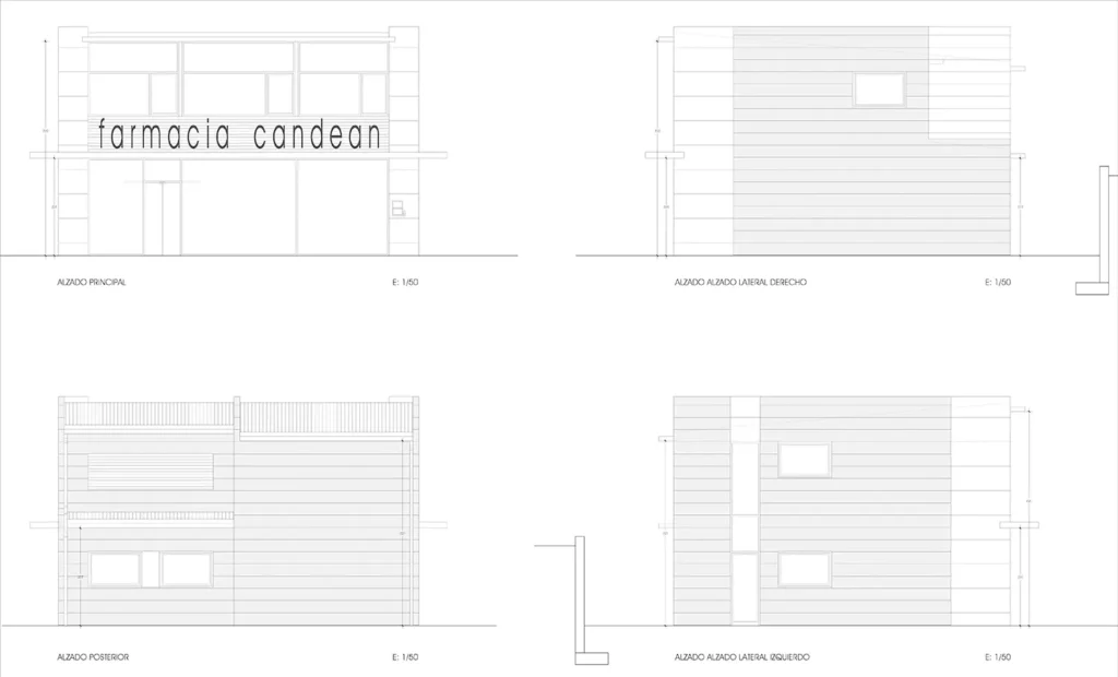 Farmacia candean alzado
