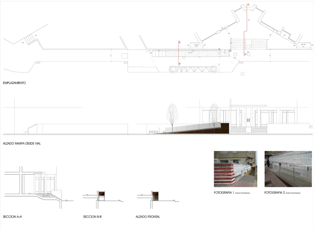 mejora accesibilidad a coruña MONTAJE